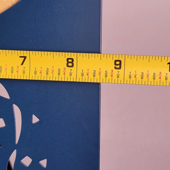 Disney Cruise Line Mickey Mouse AAA Exclusive Blue Metal 5x7 Picture Frame EUC - Picture 7 of 7